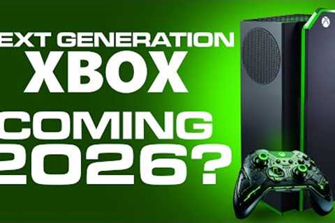 NEXT Xbox is Coming 2026 - Release Date - Xbox Series X2 8K Next Generation Console PS6 Leaked