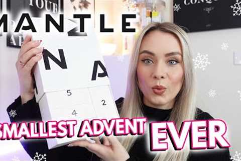 THE SMALLEST ADVENT CALENDAR EVER! MANTLE SKINCARE ADVENT CALENDAR UNBOXING ✨ | MISS BOUX