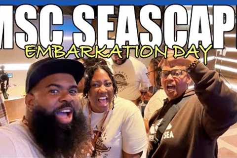 Boarding our First Ever MSC Cruise with Melanin at Sea 2.0