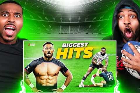 Biggest RUGBY Hits 2023 - The Most BRUTAL Sport In The World🏉🤦‍♂️ (Reaction)