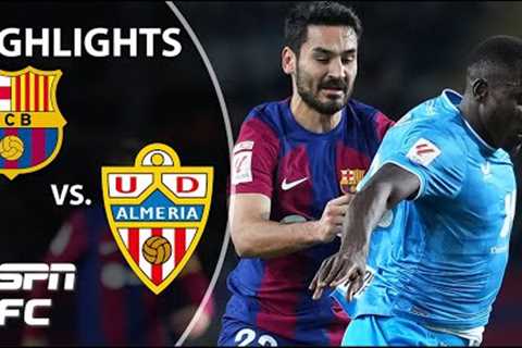 🚨 YOU CAN’T MAKE THIS UP! 🚨 Barcelona vs. Almeria | LALIGA Highlights | ESPN FC