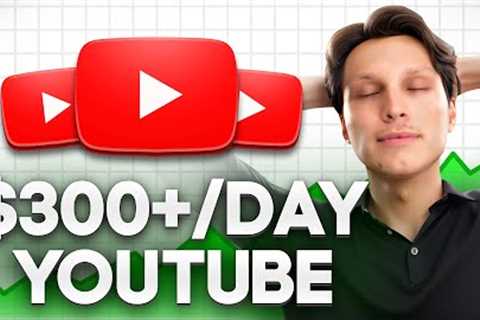 Easiest Way to Make Money Online With YouTube For Beginners ($300/Day)