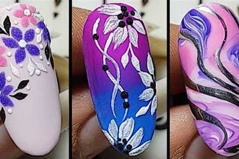 5 Amazing Nail art designs | Easy nail art compilation #nailart #naildesigns