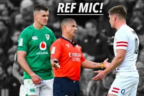 The BEST 'Ref Mic' Quotes in 2023 Rugby!