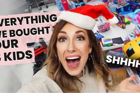 DON'T TELL MY KIDS...Everything we bought for Christmas! Christmas Budgeting Tips and Hacks