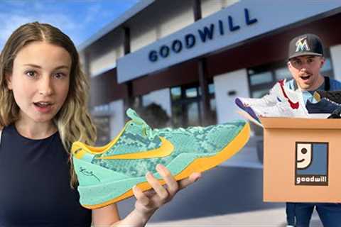 CRAZY Thrift Store Sneaker Finds!