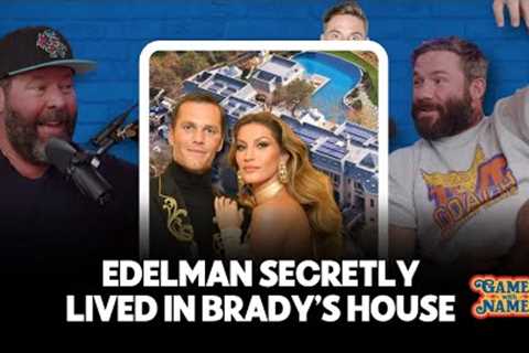 Julian Edelman Lived in Tom Brady and Gisele Bundchen's Mansion in California Without Them Knowing