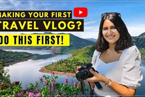 How To Make Your First TRAVEL VLOG 🎥  5 Tips That You NEED TO KNOW in 2022! Travel Vlogging Guide