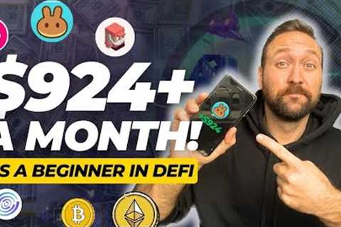 $924 A Month Yield Farming As A Newbie | Crypto Passive Income