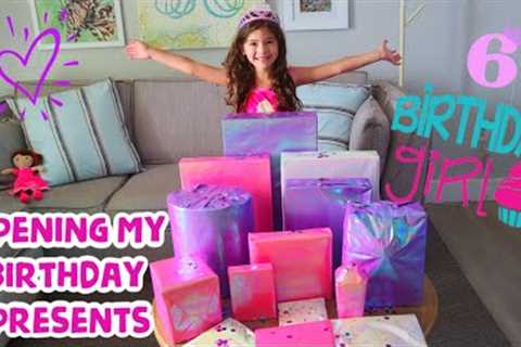BELLA'S BIRTHDAY MORNING OPENING GIFTS!!