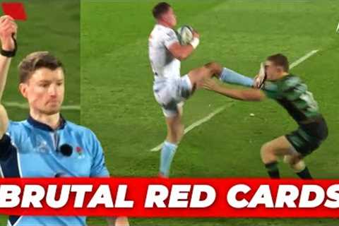 Craziest Red Cards in Rugby 2023