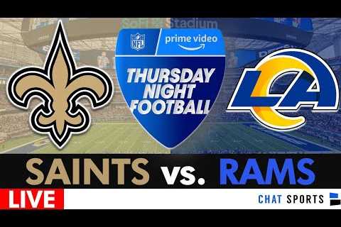 Saints vs. Rams Live Streaming Scoreboard, Free Play-By-Play, Highlights, Boxscore | NFL Week 16 TNF