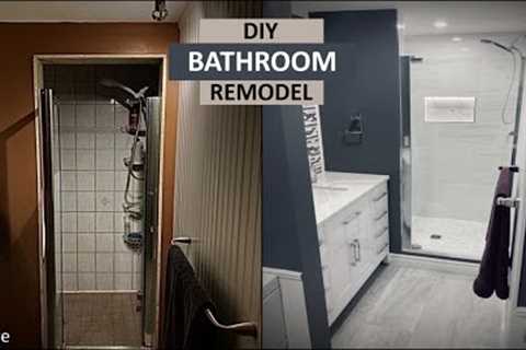 DIY Bathroom Remodel | First Time Renovation for $4000