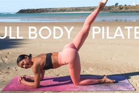 35 MIN FULL BODY WORKOUT || Intermediate Mat Pilates