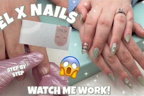 HOW TO DO GEL X NAILS LIKE A PROFESSIONAL | WATCH ME WORK | STEP BY STEP | NAIL PREP INCLUDED