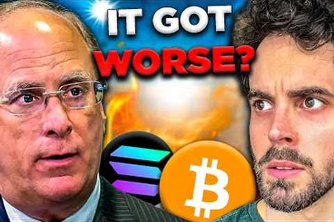 BlackRock Bitcoin ETF News Just Got Way Worse...