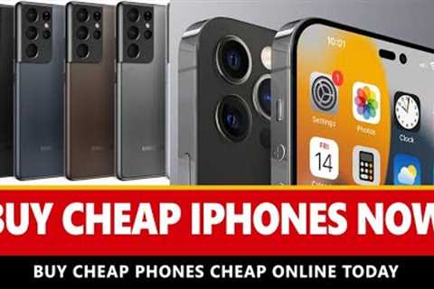 Buy cheap iPhones and other phones online today
