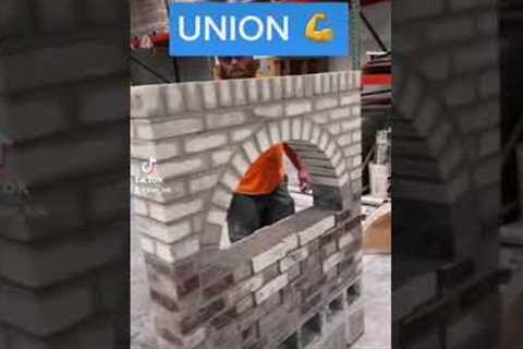 The union difference #shorts #union #labor #training #nonunion #work #masonry #bricklayer #bricktok