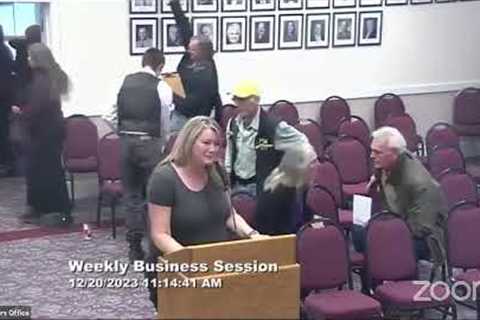 Weekly Business Session 12.20.2023