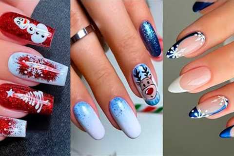 Nail Art Designs ❤️💅 Best Nail Art | WINTER Nail ART design | Simple Nail Art Ideas  #674