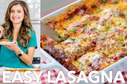 Beef Lasagna Recipe | Easy Dinner | -  Natasha's Kitchen