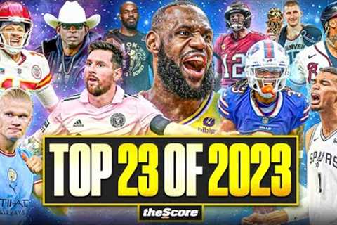 Top 23 Sports Moments of 2023