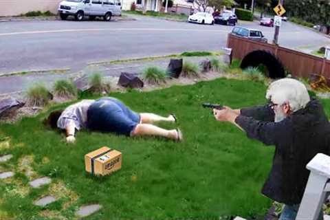 18 Minutes Of Karens Who Got Caught STEALING On Doorbell Cameras!