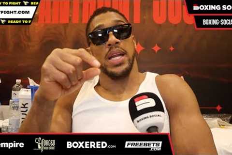 Anthony Joshua EXCLUSIVE: Otto Wallin KO, Failed Deontay Wilder Fight &amp; Tyson Fury vs Oleksandr ..