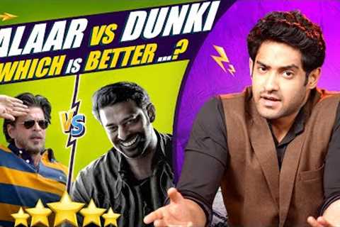 DUNKI VS SALAAR MOVIE REVIEW | BOTH BAD?