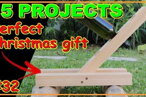 15 WOODEN PROJECTS TO MAKE AND GIFT THIS CHRISTMAS (VIDEO #32) #wooden #woodworking #joinery
