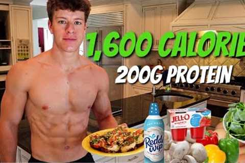 Full Day of Eating 1,600 Calories | EXTRA High Protein Diet for Fat Loss
