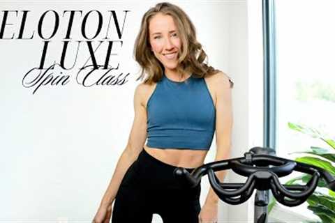 PELOTON LUXE // 30 Minute Spin Class • HIIT Cycling Workout (Members-Only Preview)