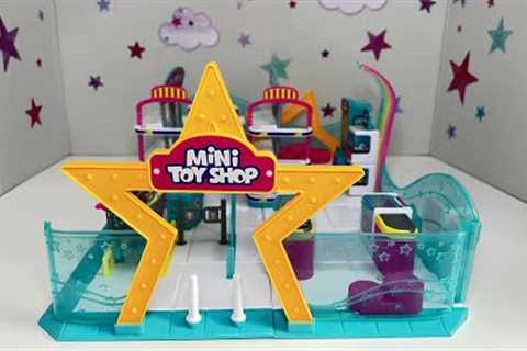 Unboxing and assembling Zuru 5 Surprise Toy Mini Brands Mini Toy Shop | ASMR
