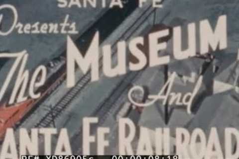 1940s MODEL RAILROAD DISPLAY AT THE CHICAGO MUSEUM OF SCIENCE AND INDUSTRY  TRAIN FILM XD86905c
