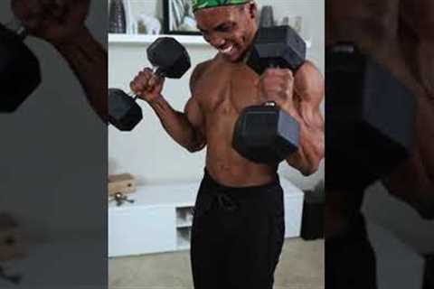 FULL UPPERBODY Dumbbell Workout at home!