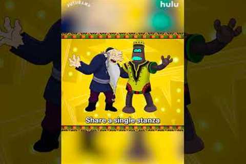 Kwanzaabot Raps His Xmas List for 3023 | Futurama: New Season | Hulu #shorts