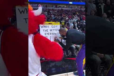 LeBron really did AD DIRTY!!🤣