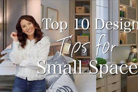 TOP 10 INTERIOR DESIGN TIPS FOR SMALL ROOMS | BEHIND THE DESIGN