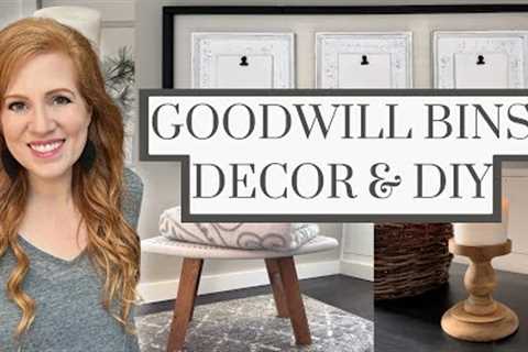 GOODWILL OUTLET 🏠HOME DECOR HAUL &amp; 🛠️ DIY • SHOP WITH ME • DECORATIONS BY THE POUND