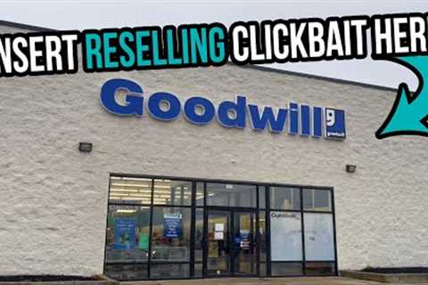 Completely Normal Reseller Goes Thrifting - A POV