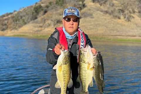 Lake Berryessa Bass Fishing before Christmas
