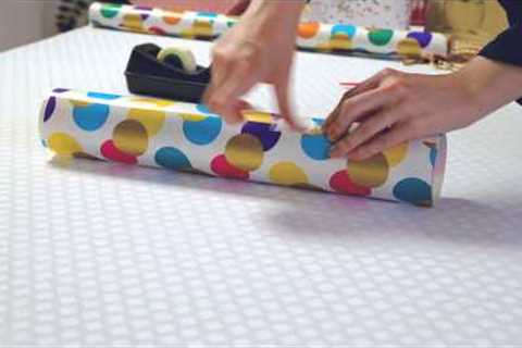 Wrapping a bottle