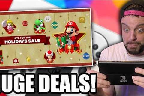 Nintendo's HUGE Holiday Switch eShop Sale Is LIVE! BUY THESE!