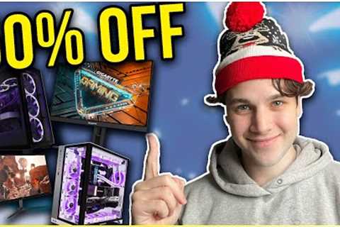 Best Gaming PC Tech Deals 🎁 Prebuilt PCs, PC Builds &amp; Monitors 🎅 Holiday Edition!