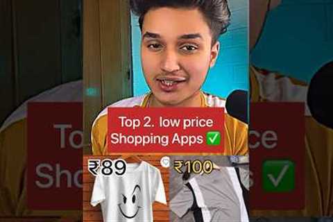 Top 2. Low  price Shopping Apps✅ #shortsindia #meesho #shopping #shopsy