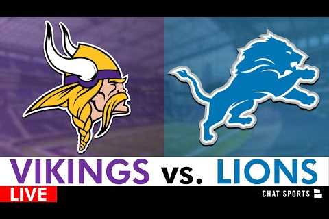 Vikings vs. Lions LIVE Streaming Scoreboard, Play-By-Play &amp; Highlights | NFL Week 16