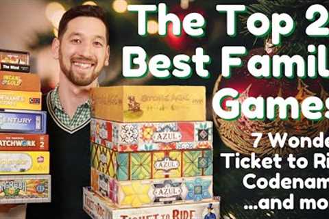 My Top 20 Favorite Board Games for the Family! (Your Gift-Giving Guide for the Holidays!)