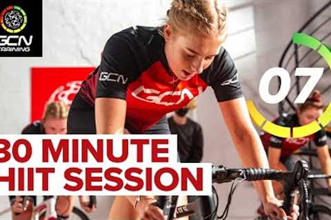30 Minute HIIT Cardio Indoor Cycling Workout | Lose Weight Fast