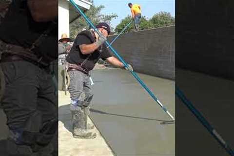 Master Concrete Finishers! West Coast Style!