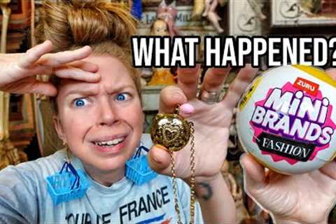 *NEW* Series 3 Unboxing FASHION MINI BRANDS- TINY REAL Rare Designer Bags &amp; Makeup!
